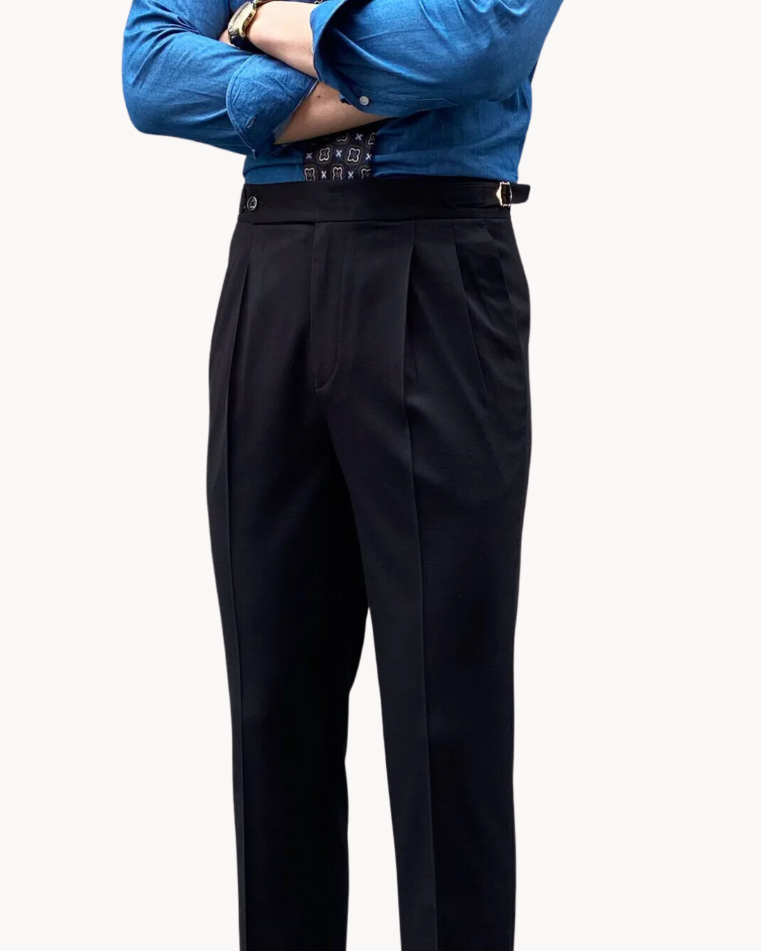 Men's Pleated Trousers | Zephyrine