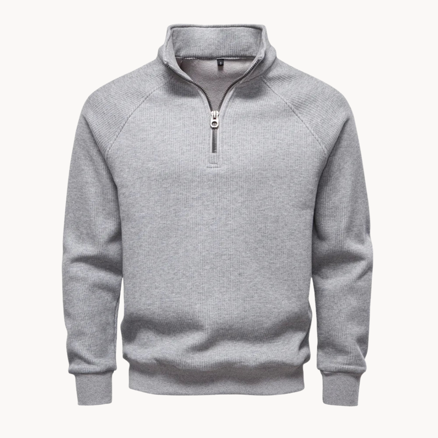 Men's Half-Zip Knit Jumper | Langford