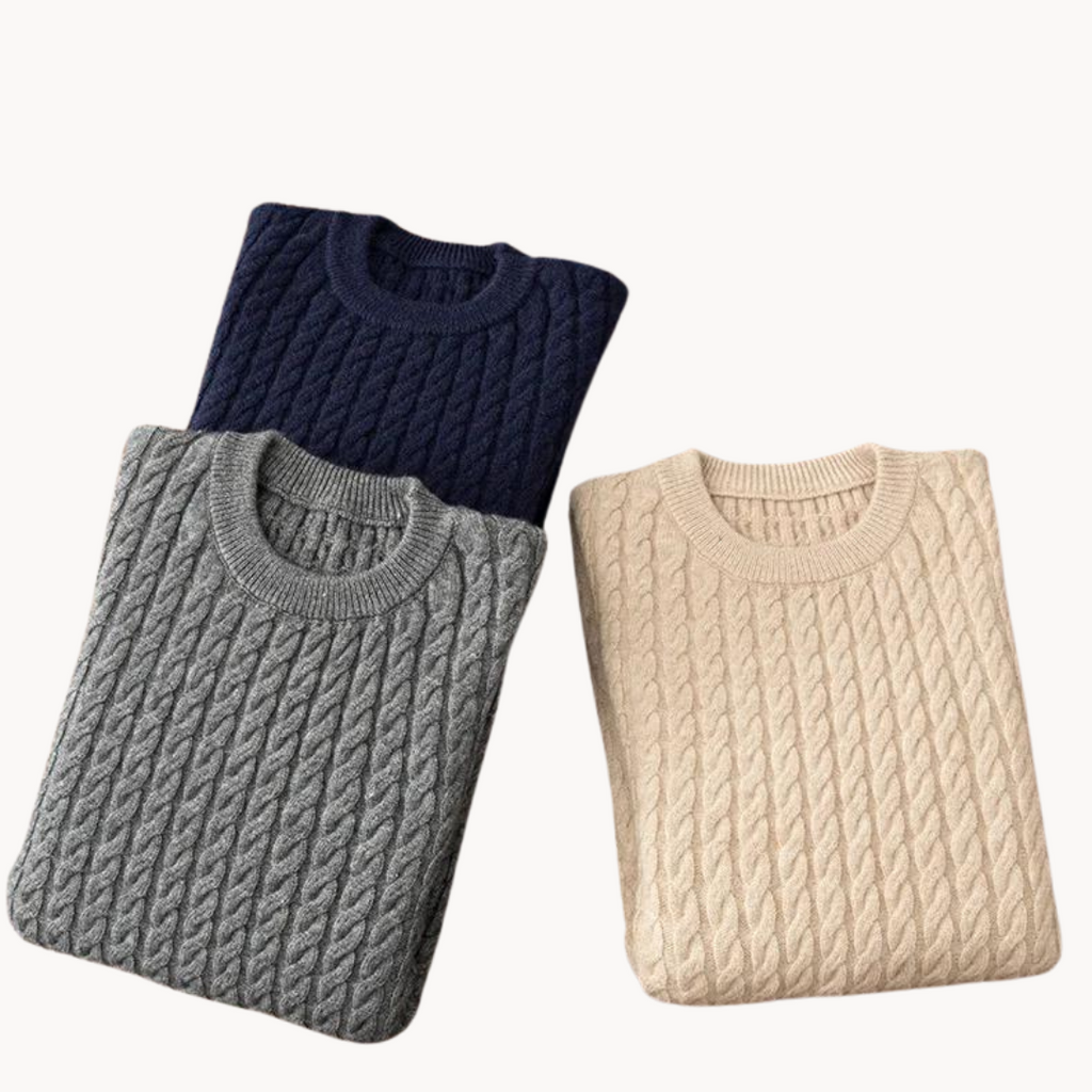 Men's Cashmere Knit Jumper | Marcelline