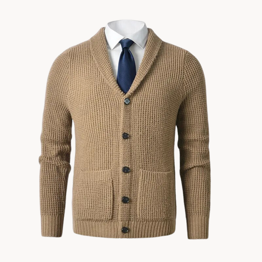Men's Shawl Collar Cardigan | Dylan