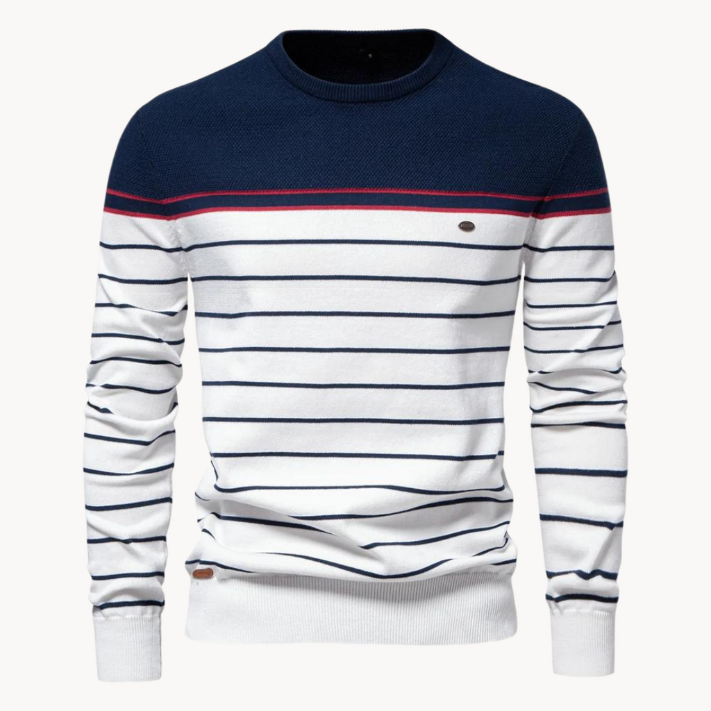 Men's Striped Knit Jumper | Atlantic