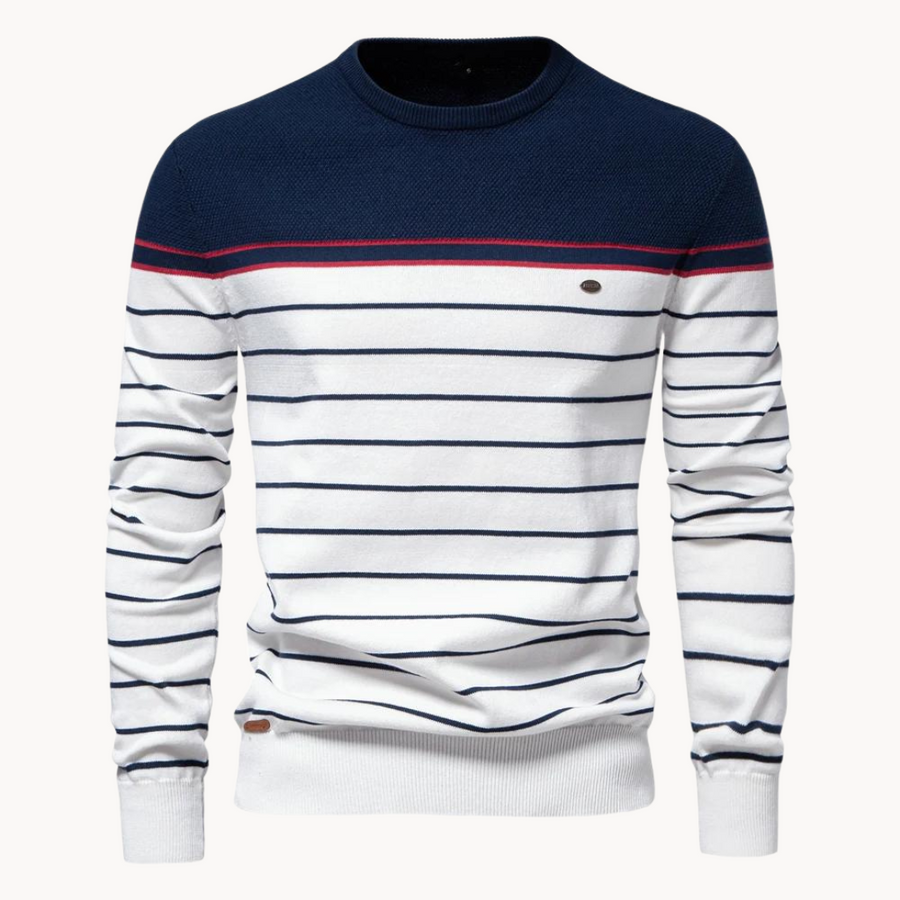 Men's Striped Knit Jumper | Atlantic