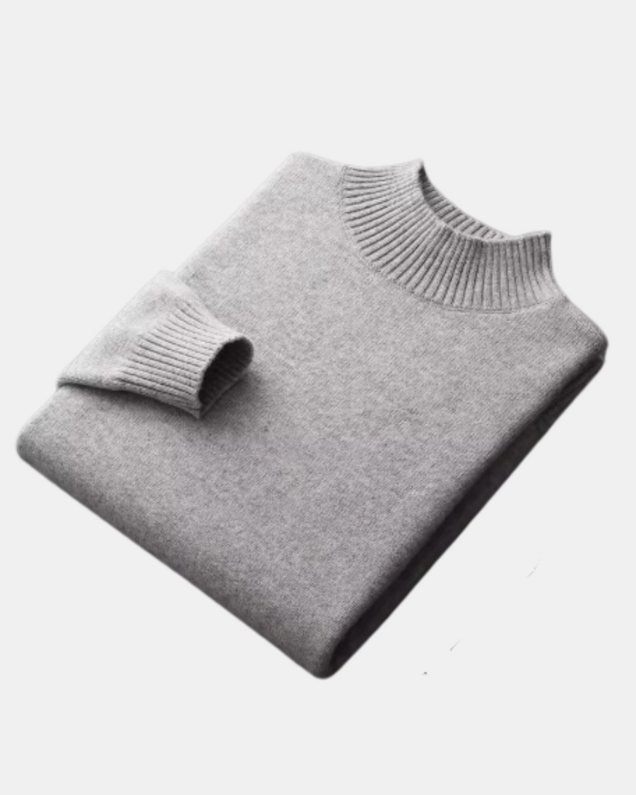 Men's Wool Half Turtleneck Sweater – Mercurius