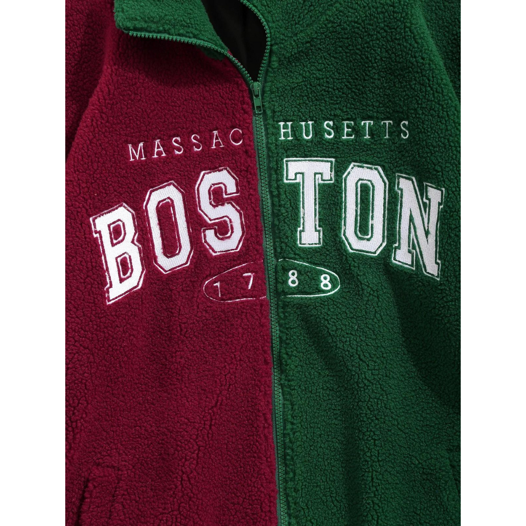 Men's Embroidered Hoodie | Boston