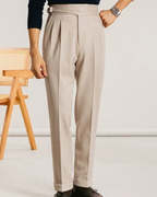 Men's Straight-Leg Trousers | Caruso