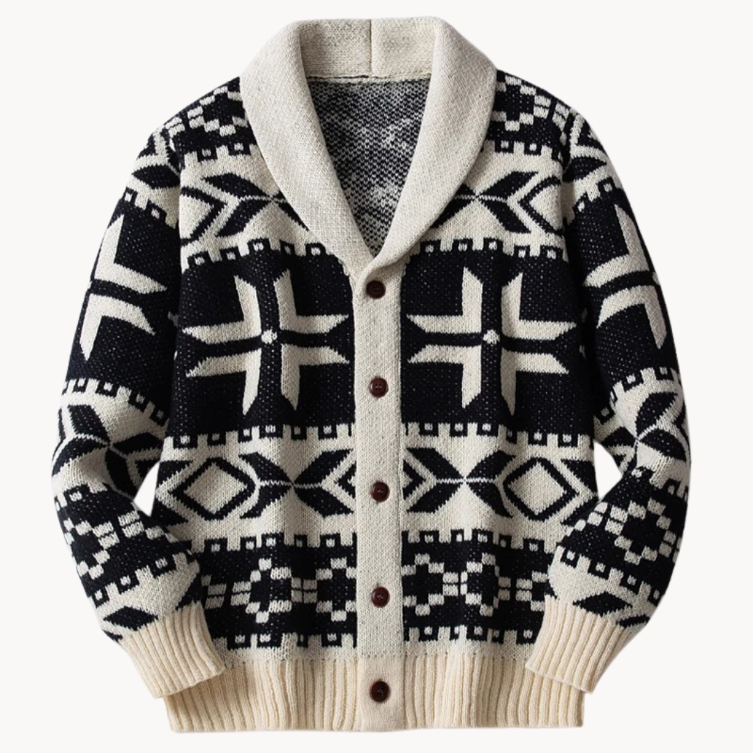 Men's Shawl-Collar Cardigan | Vesper