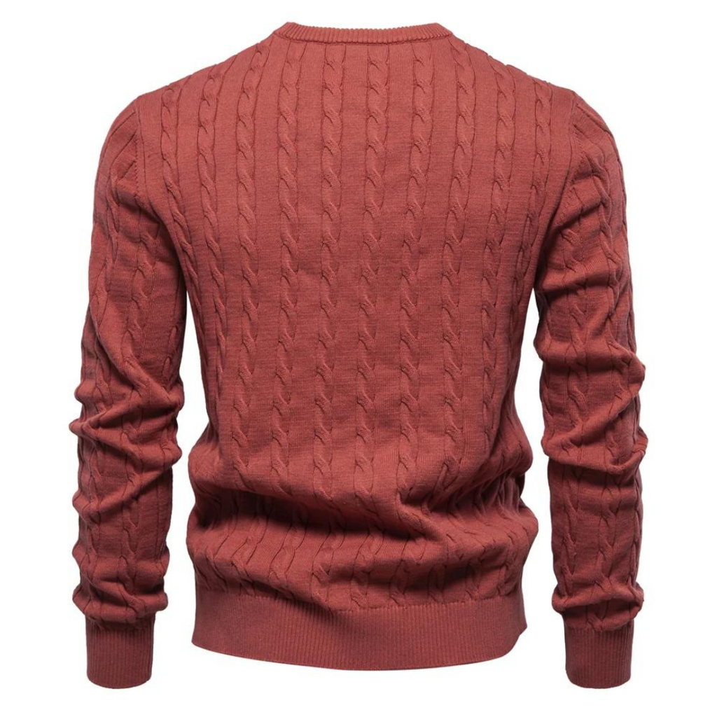 Men's Chunky Cable Knit Jumper | Kosta