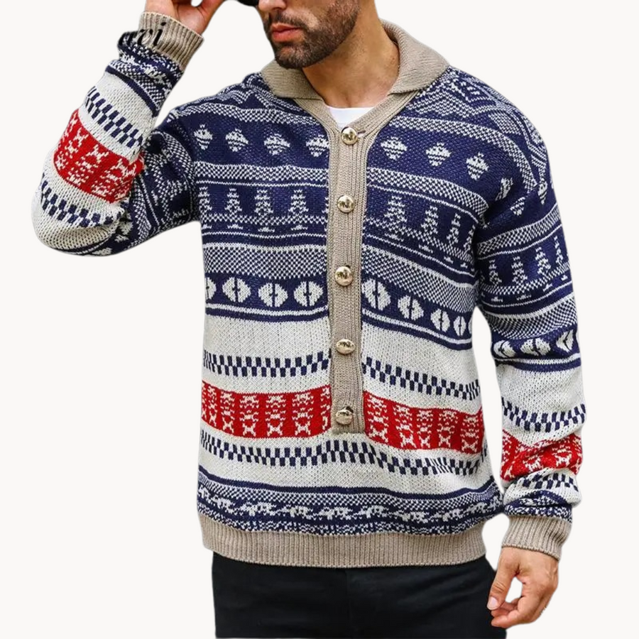 Colorado-Inspired Shawl Cardigan