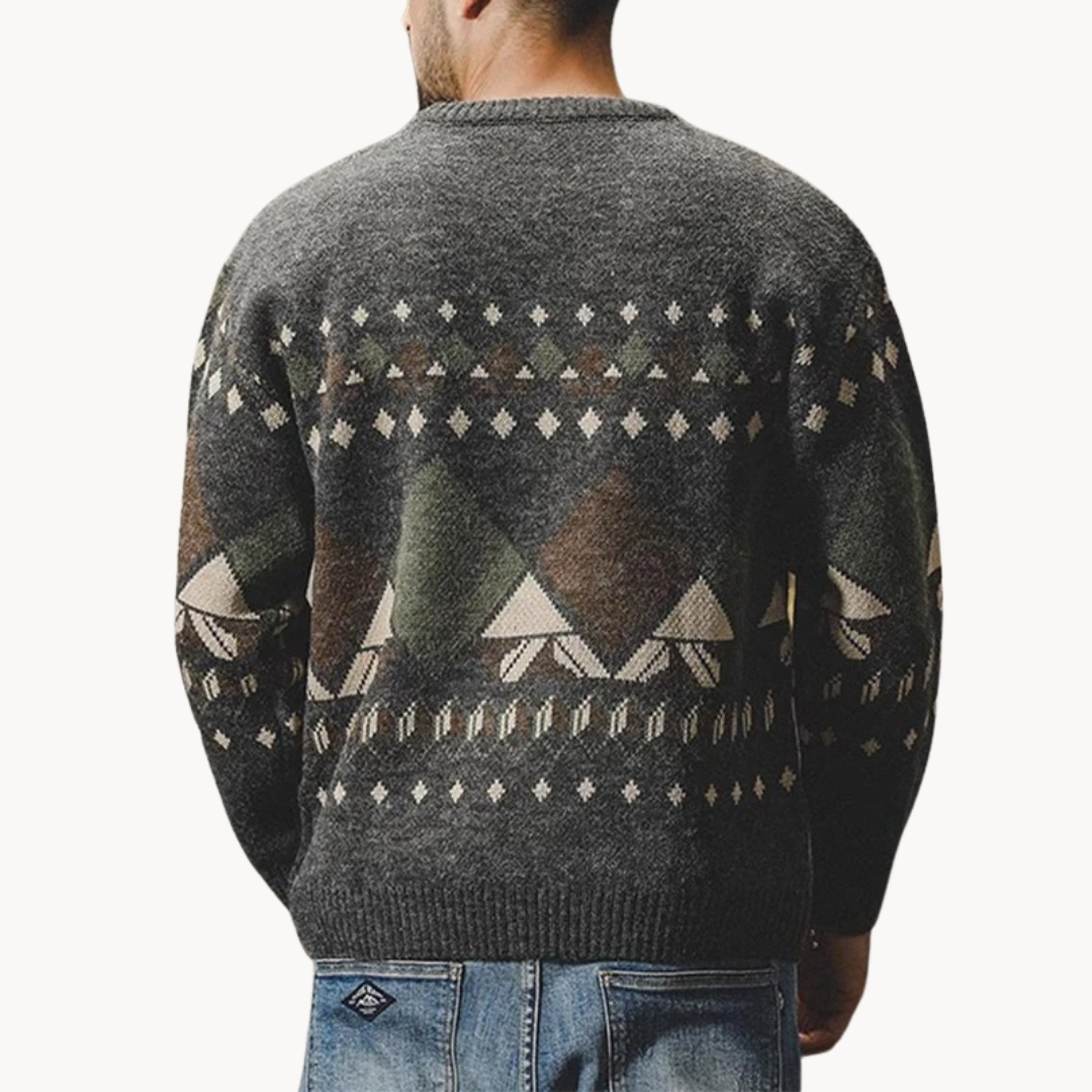 Men's Retro Knit Jumper | Albin