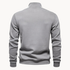 Men's Quarter-Zip Mock Neck Jumper | Bruno