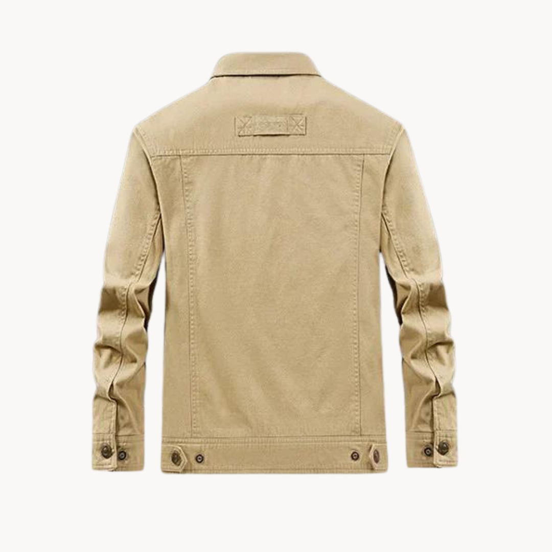 Men's Utility Jacket | Bordeaux