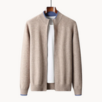 Men's Merino Wool Zip Jumper | Kingston