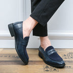 Men's Leather Penny Loafers – Duarte