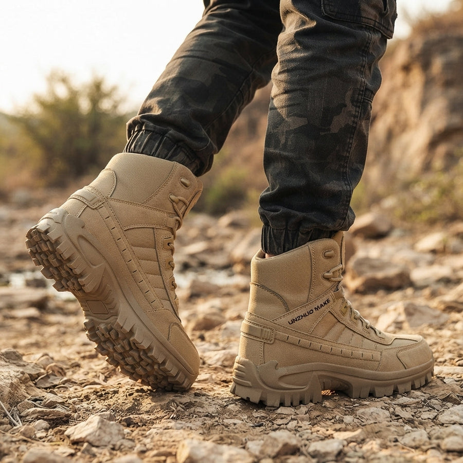 Men's Suede Tactical Work Boots — view 5