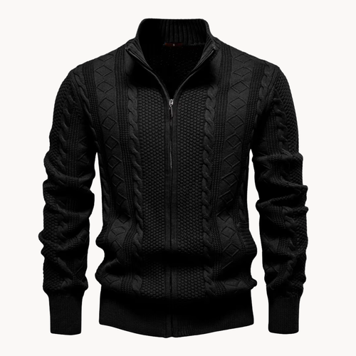 Men's Cable Knit Cardigan | Ashgrove