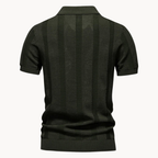 Men's Ribbed Polo Shirt | Larkin