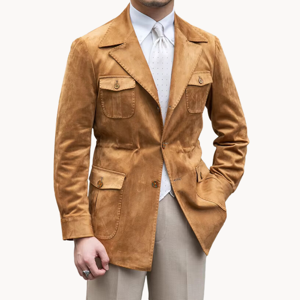 Men's Suede Coat | Riccardo
