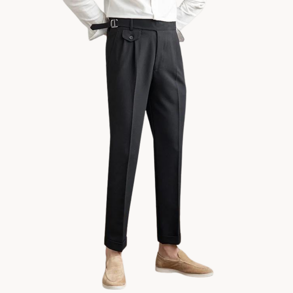 Men's Pleated Trousers | Verran