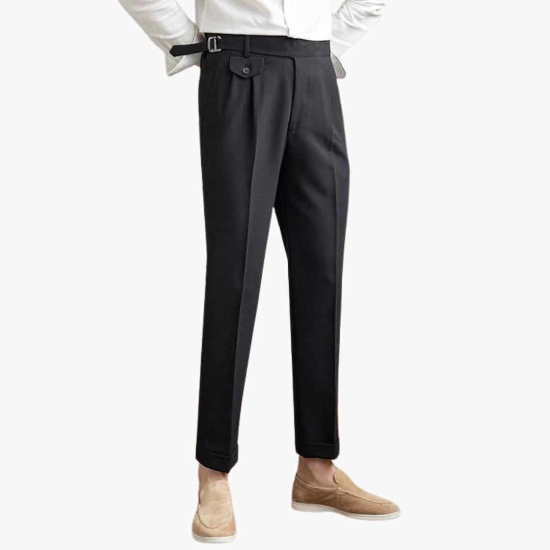 Men's Pleated Trousers | Verran