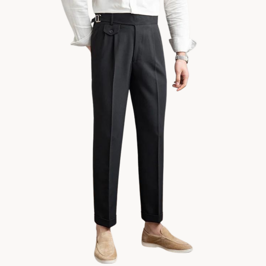Men's Pleated Trousers | Verran