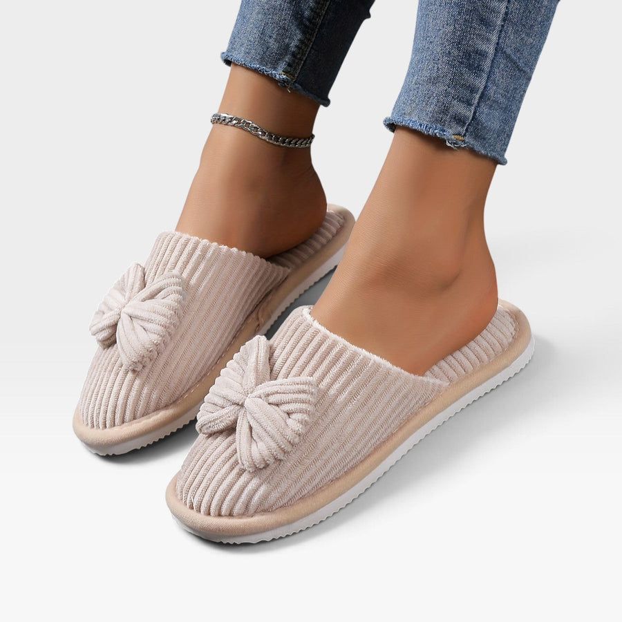 Women's Fleece-Lined Indoor Slippers — view 9