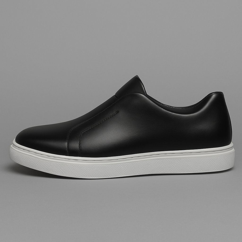 Men's Leather Slip-On Shoes – Sylvain