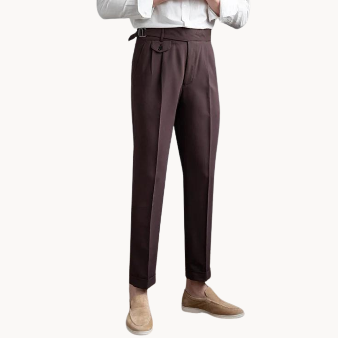 Men's Pleated Trousers | Verran
