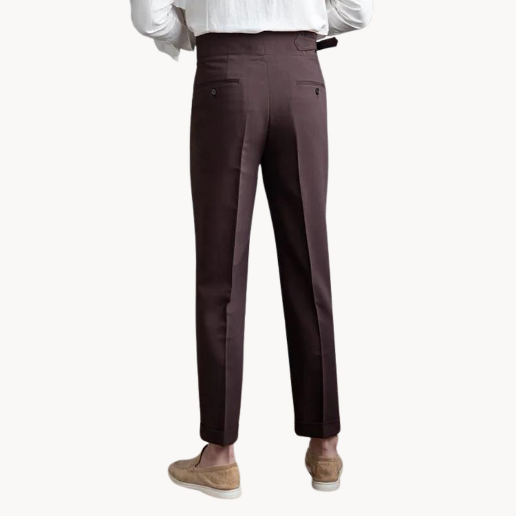 Men's Pleated Trousers | Verran