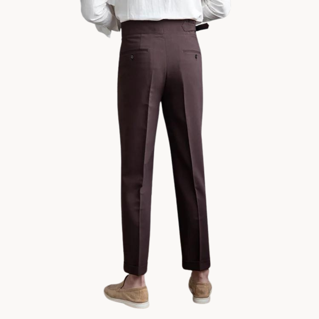 Men's Pleated Trousers | Verran