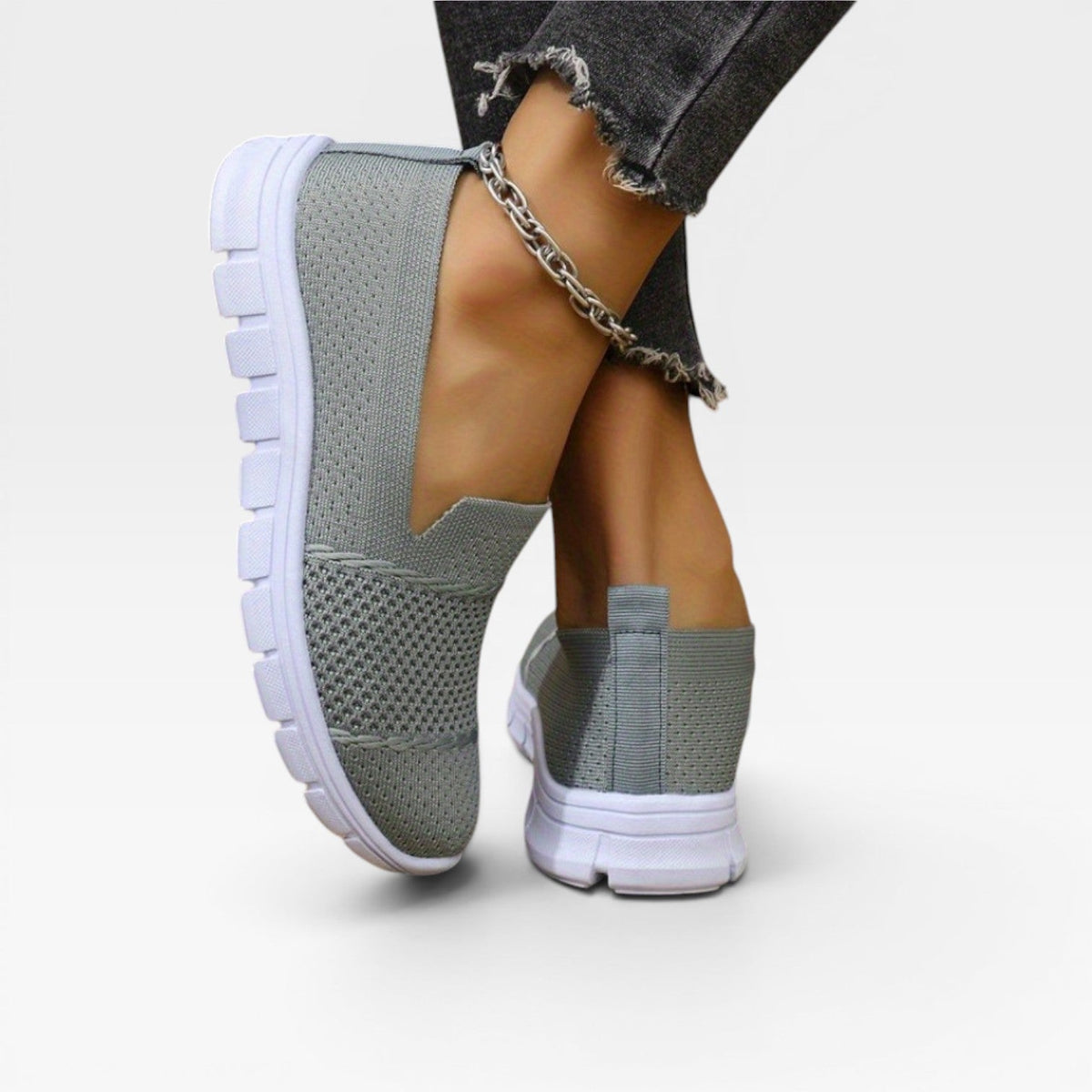 Women's Lightweight Breathable Mesh Trainers — view 11