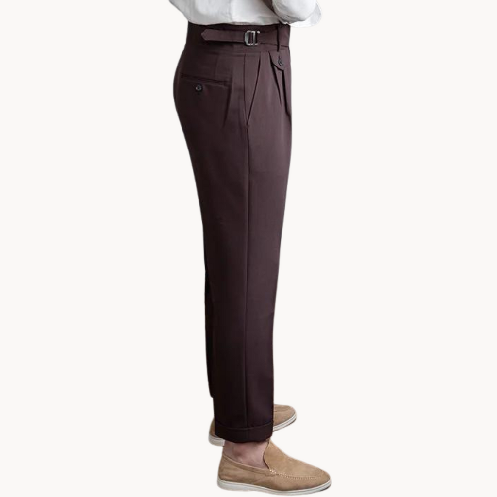 Men's Pleated Trousers | Verran