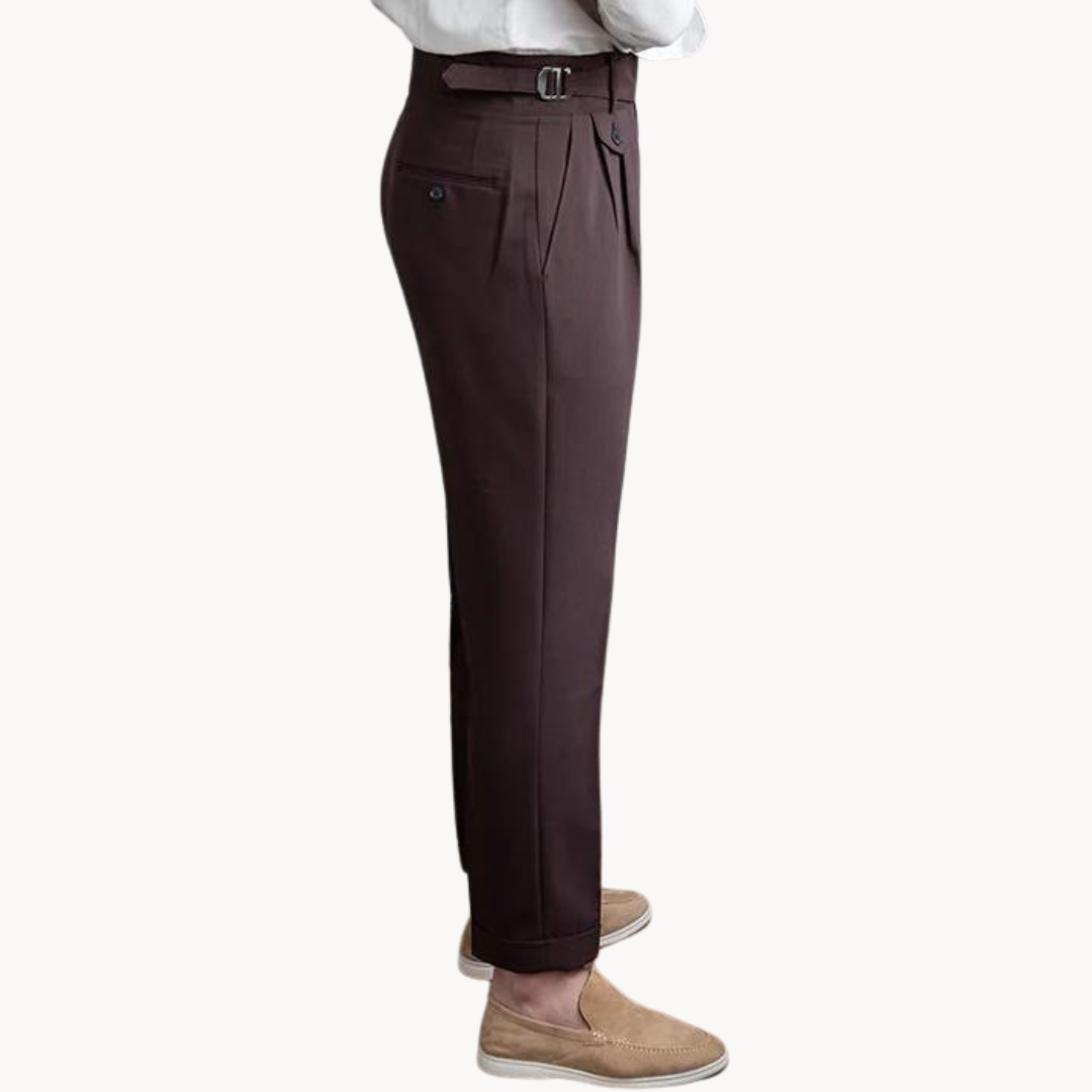 Men's Pleated Trousers | Verran