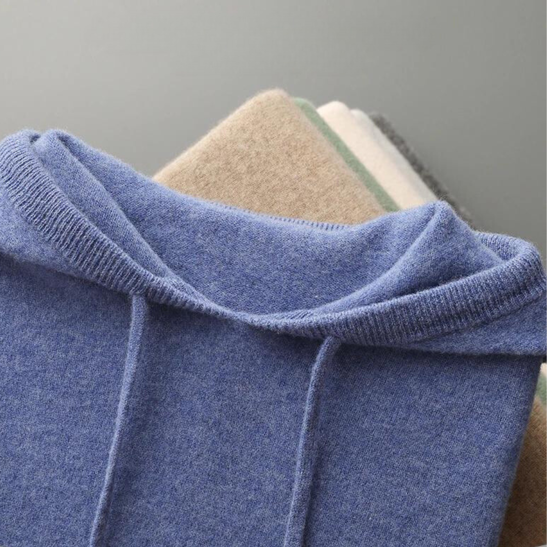 Men's Merino Wool Hoodie | Glacier