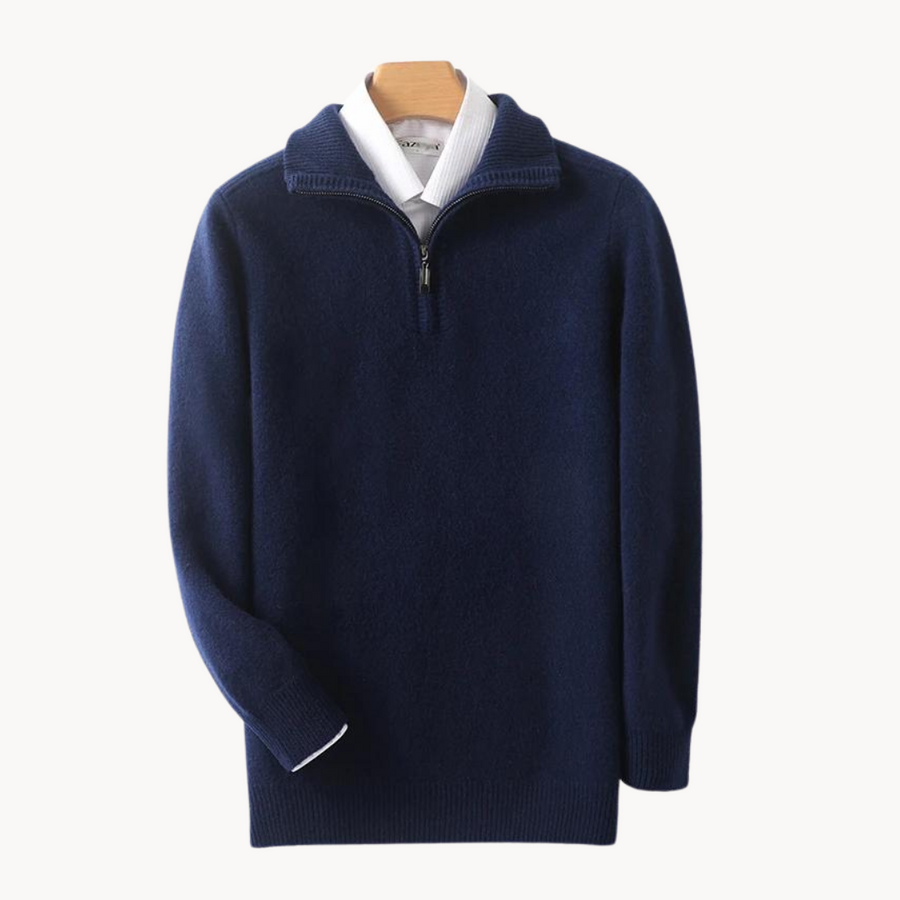 Men's Merino Wool Quarter-Zip Jumper | Merino Wool