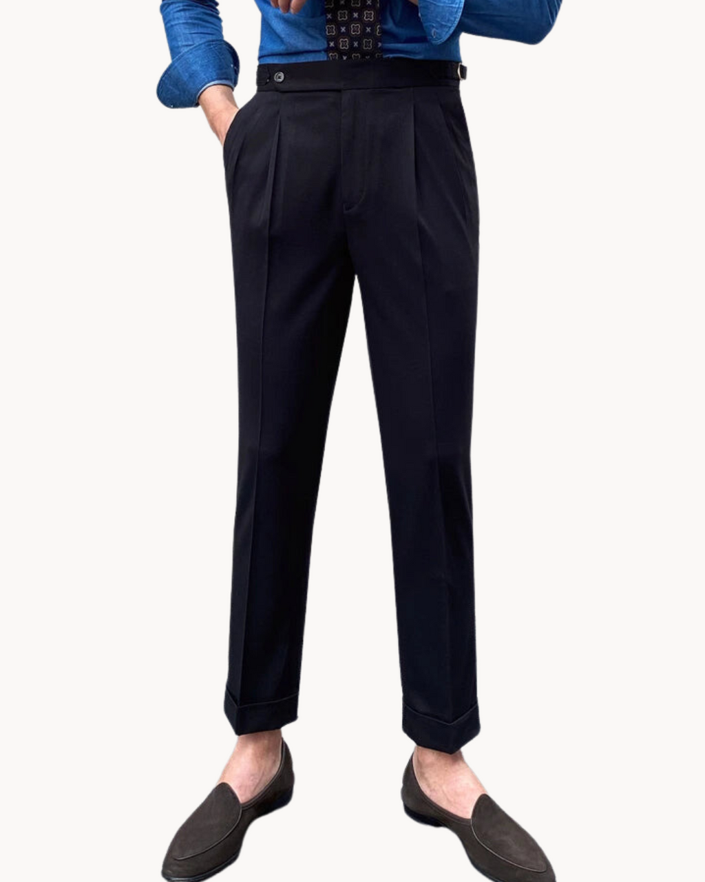 Men's Pleated Trousers | Zephyrine