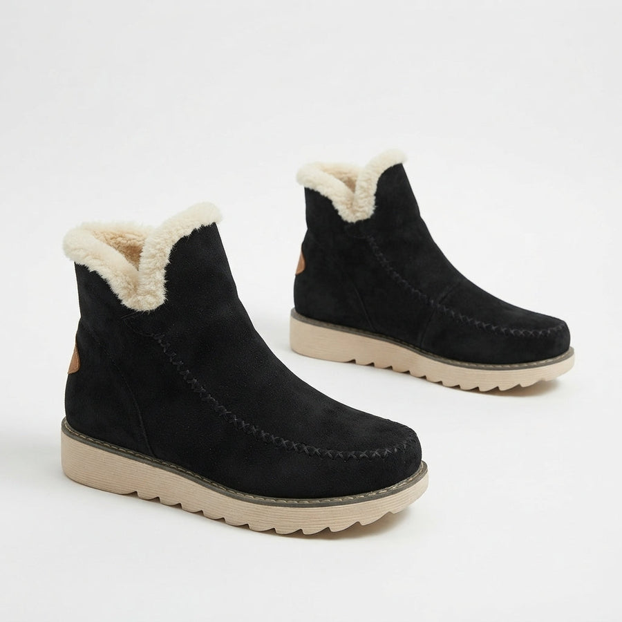 Women's Orthopaedic Faux Fur-Lined Ankle Snow Boots — view 4