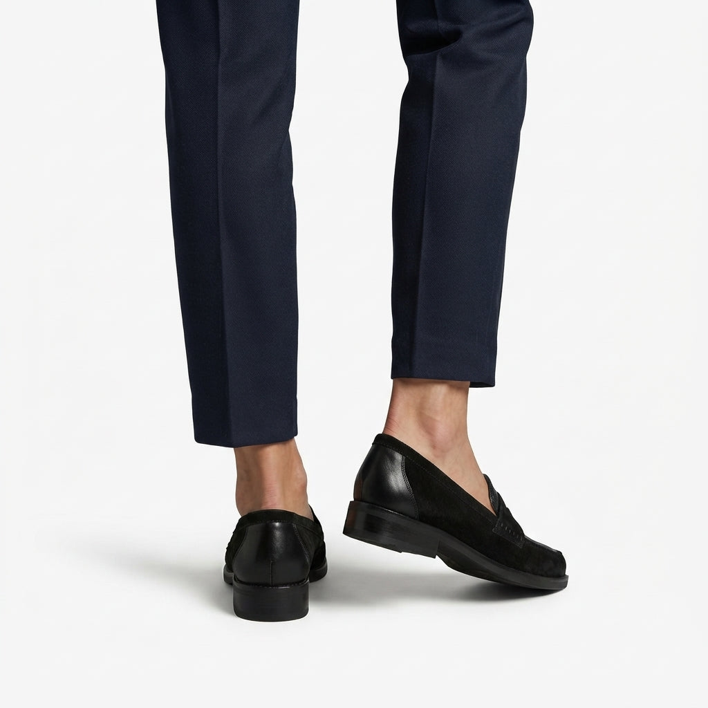 Women's Orthopaedic Penny Loafers with Cushioned Insole — view 3