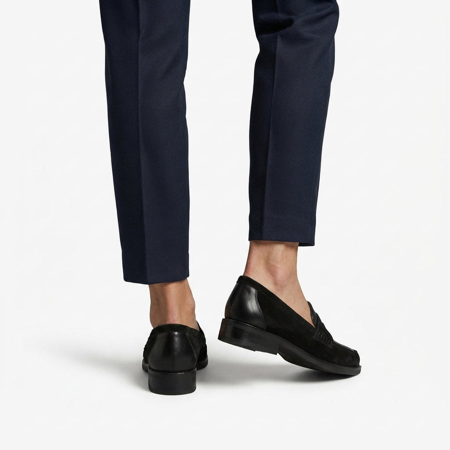 Women's Orthopaedic Penny Loafers with Cushioned Insole — view 3