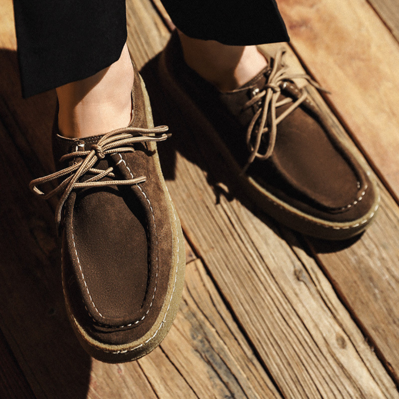 Men's Suede Casual Shoes – Milos
