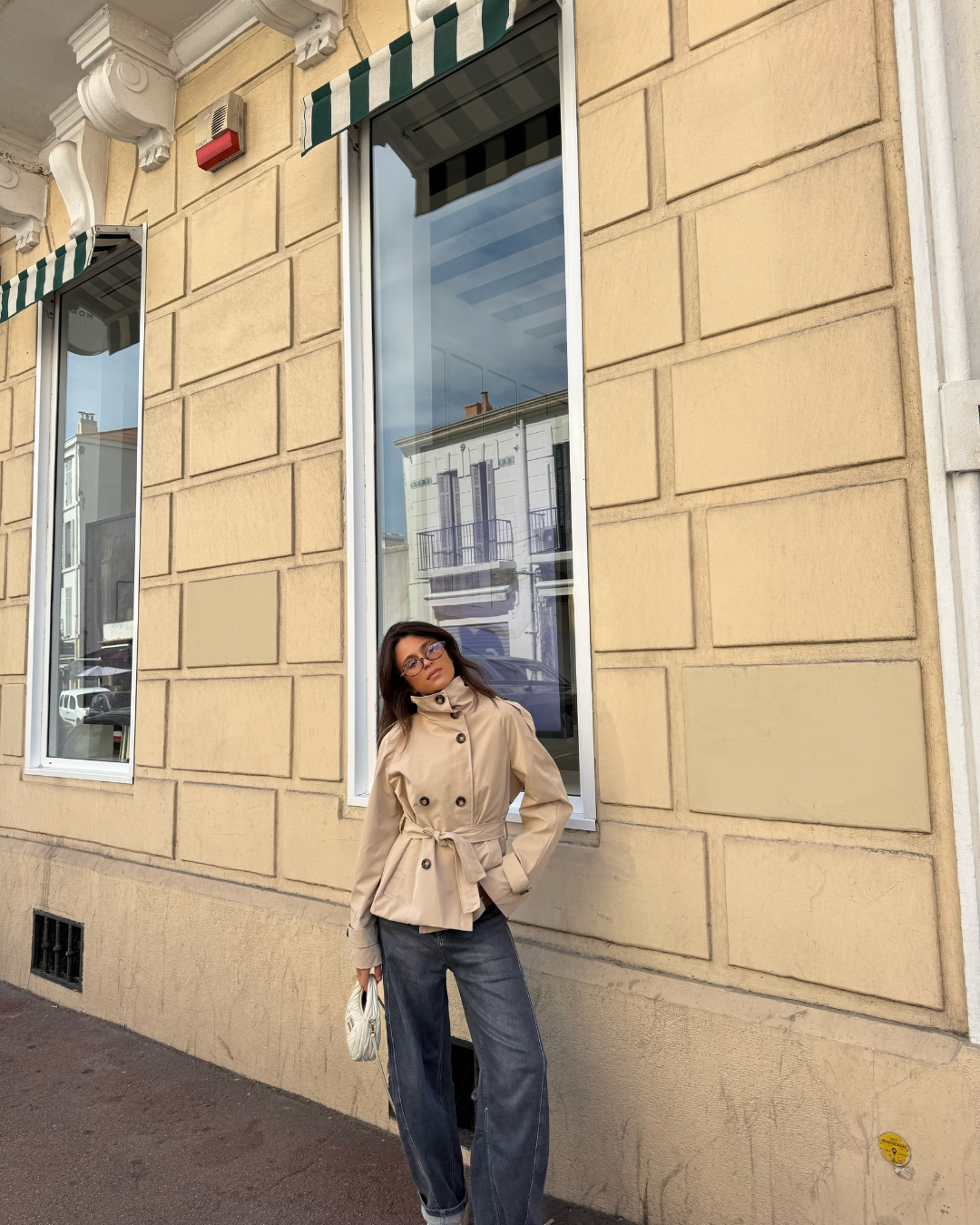 Trench-coat court à ceinture pour femme | Selworthy