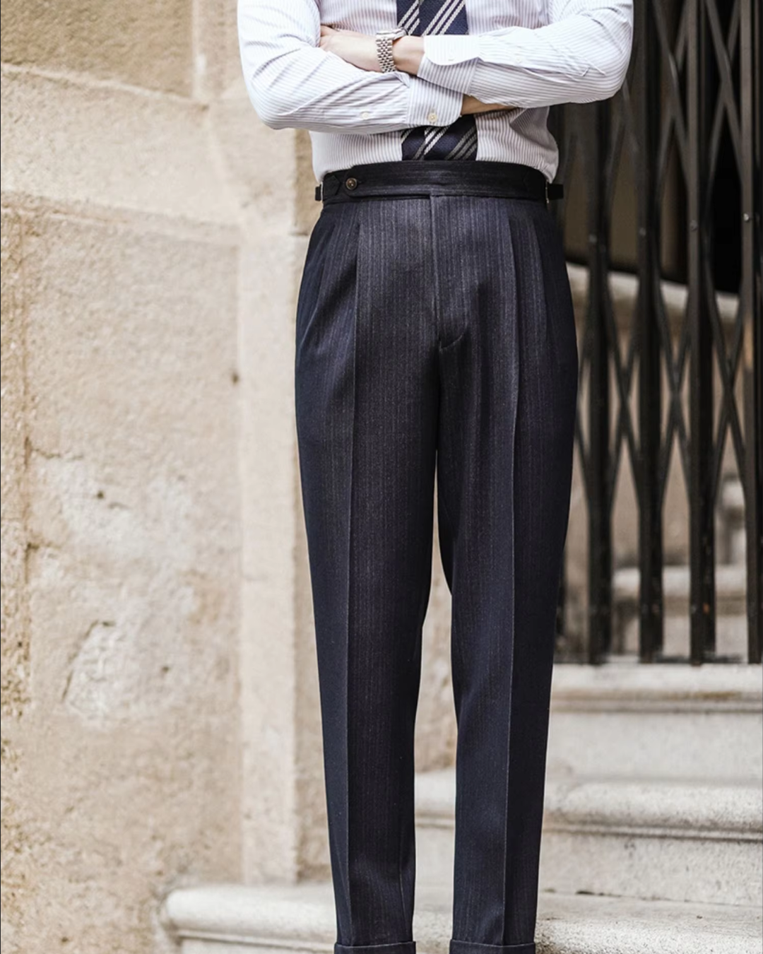 Men's Straight-Leg Trousers | Xanth