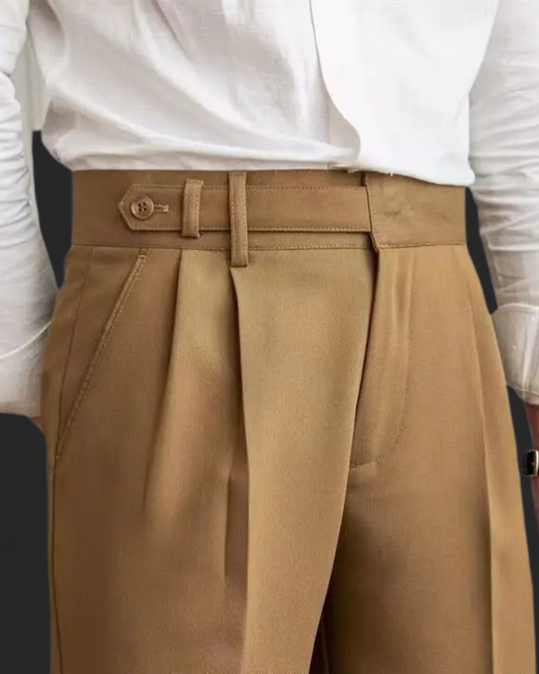 Men's Pleated Trousers | Santini