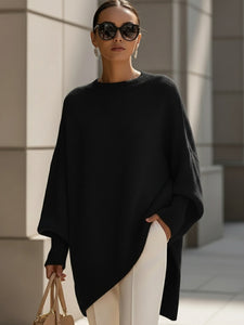 Evelyne - Sophisticated Wool Blend Sweater