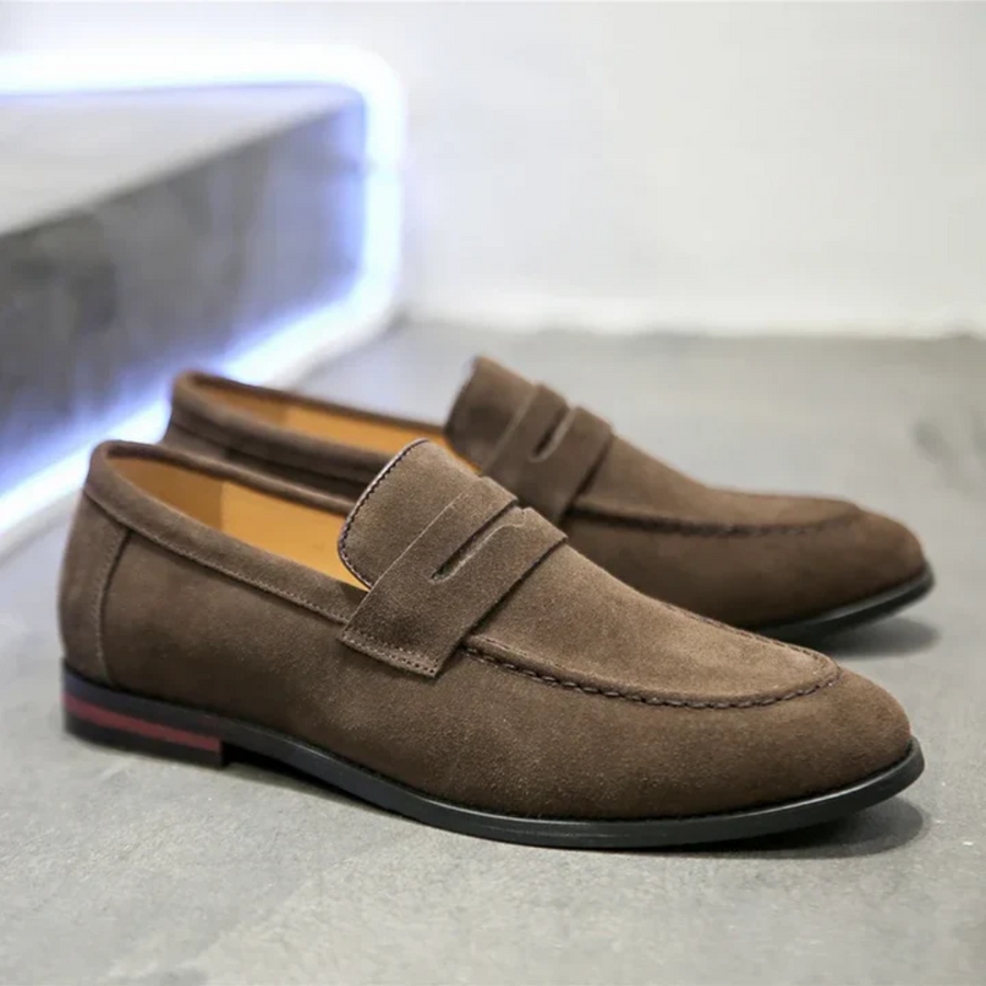 Men's Suede Loafers – Positano