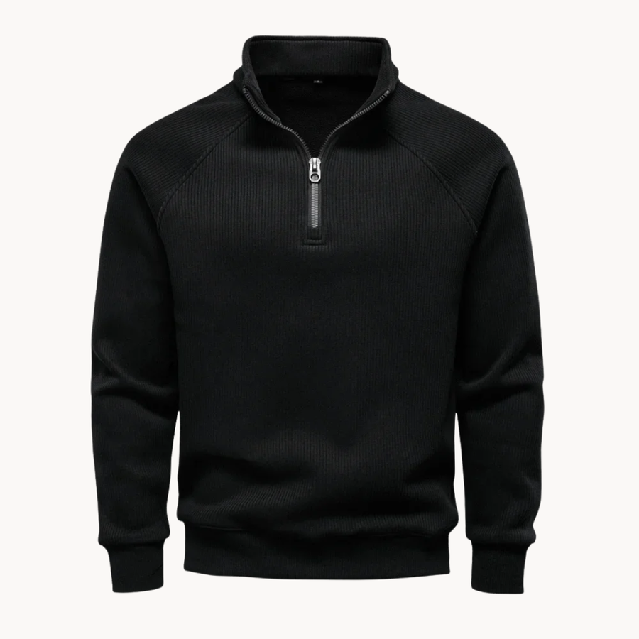 Men's Half-Zip Knit Jumper | Langford