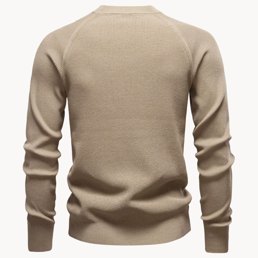 Men's Crewneck Knit Jumper | Grayson