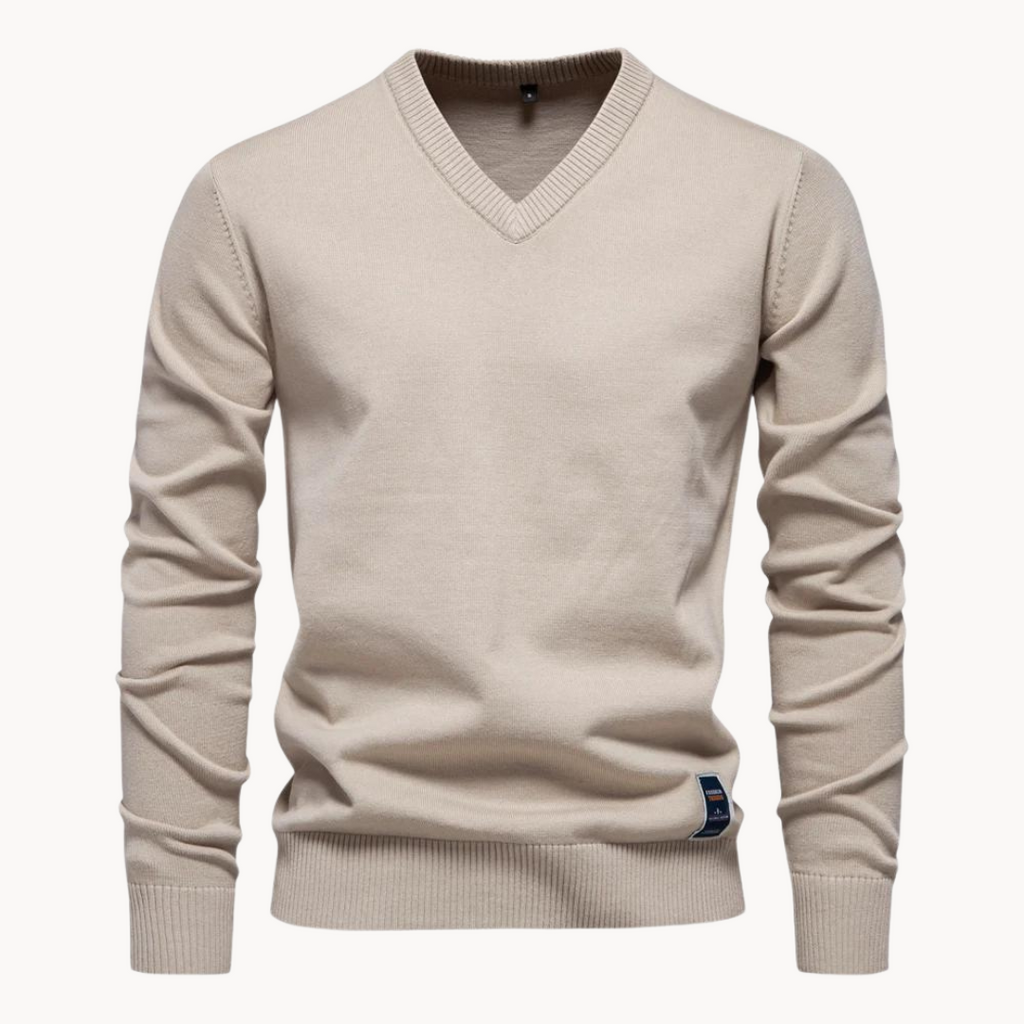 Men's Lightweight Cotton Jumper | Nicola