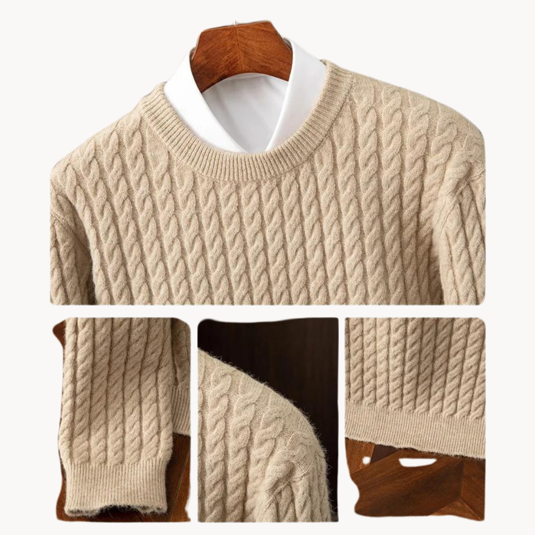 Men's Cashmere Knit Jumper | Marcelline