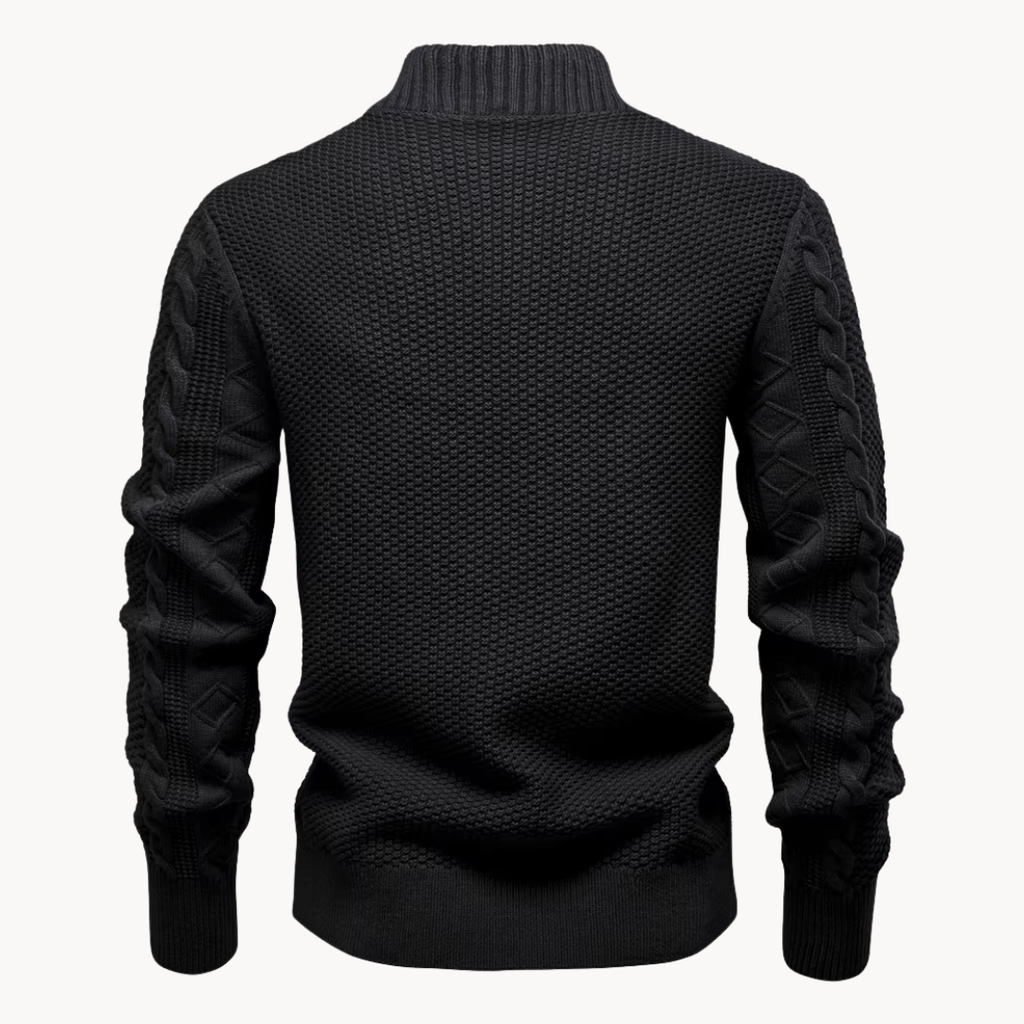 Men's Cable Knit Cardigan | Ashgrove