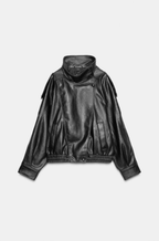 Veste en similicuir mat pour femme | Chagford